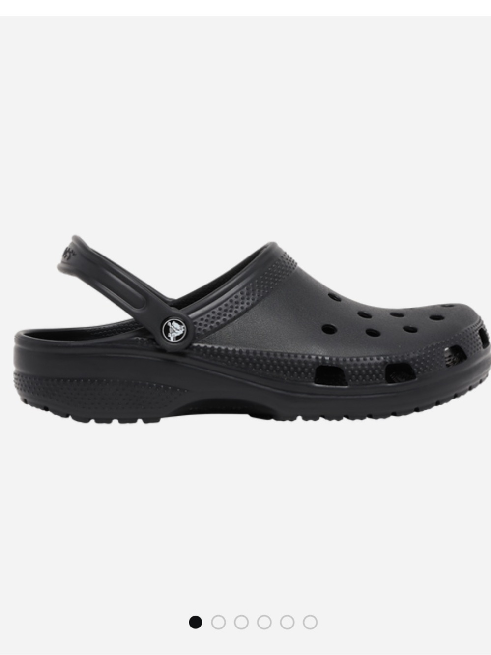 CROCS Classic Clog in Black